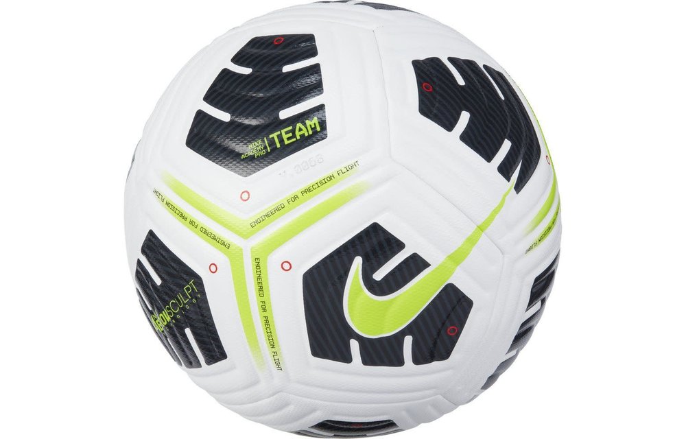 Nike 21/22 Academy Pro Soccer Ball - White/Black/Volt