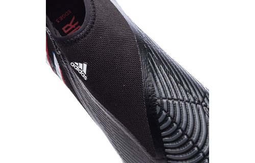 adidas Predator Edge   .3  Lacelless FG - Core Black / Cloud White / Vivid Red
