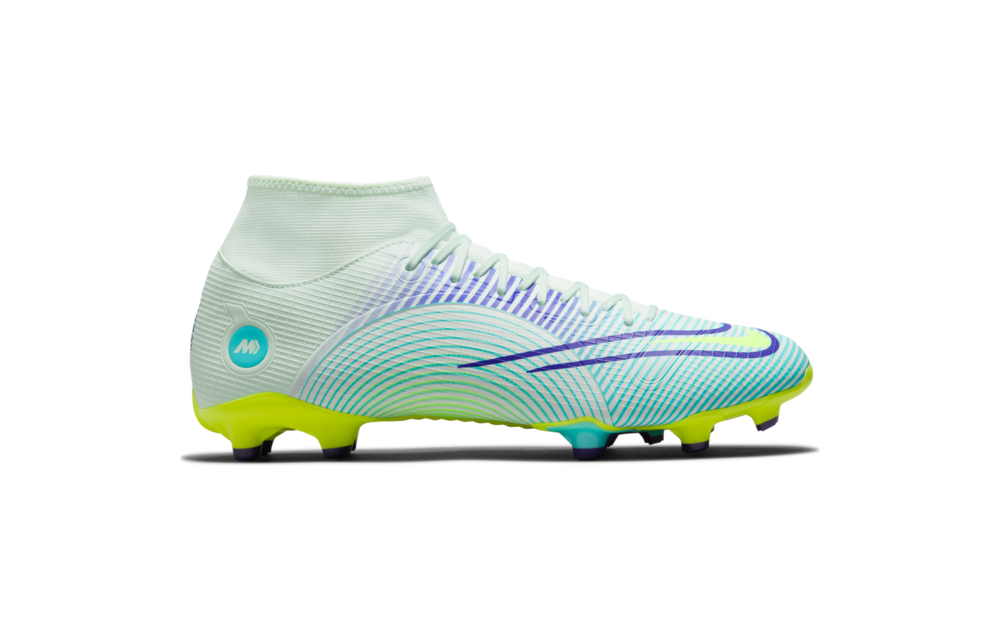 Nike Superfly 8 MDS 005 CR7 DF Academy FG - Barely Green / Purple