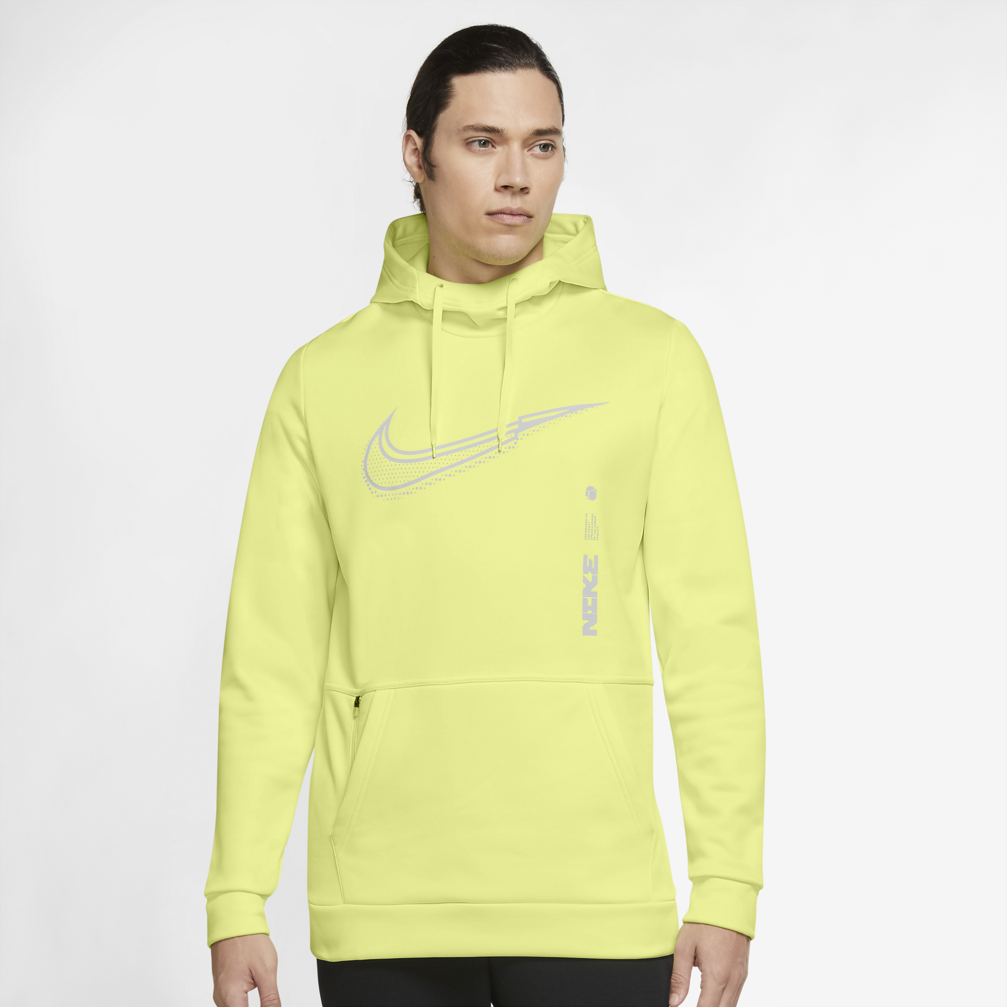 Nike 6MO GFX Pullover Hoodie - Lemon Chiffron
