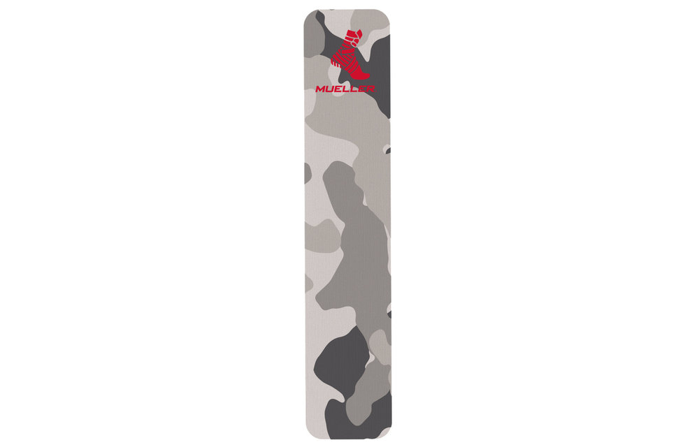 Mueller Kinesiology Tape Pre-Cut I-Strips (1 Roll) - Gray Camo