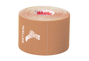 Mueller Kinesiology Tape Pre-Cut I-Strips (1 Roll) - Beige
