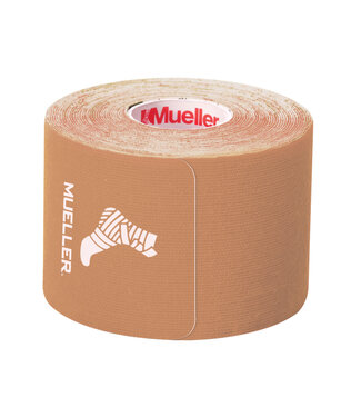 Mueller Mueller Kinesiology Tape Pre-Cut I-Strips (1 Roll) - Beige