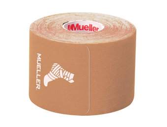 Mueller Kinesiology Tape Pre-Cut I-Strips (1 Roll) - Beige