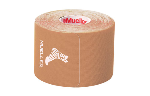 Mueller Kinesiology Tape Pre-Cut I-Strips (1 Roll) - Beige