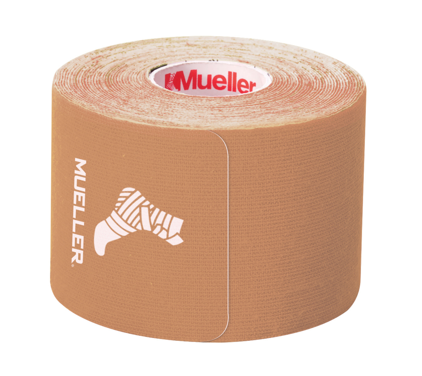 Mueller Kinesiology Tape Pre-Cut I-Strips (1 Roll) - Beige