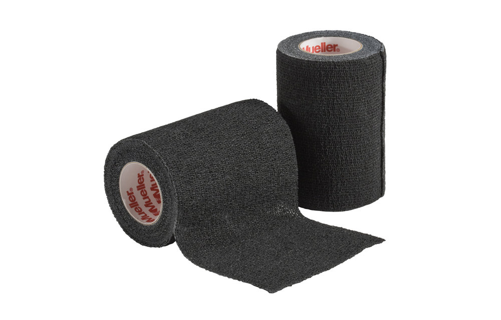 Mueller Self Adhering Sports Wrap - Black