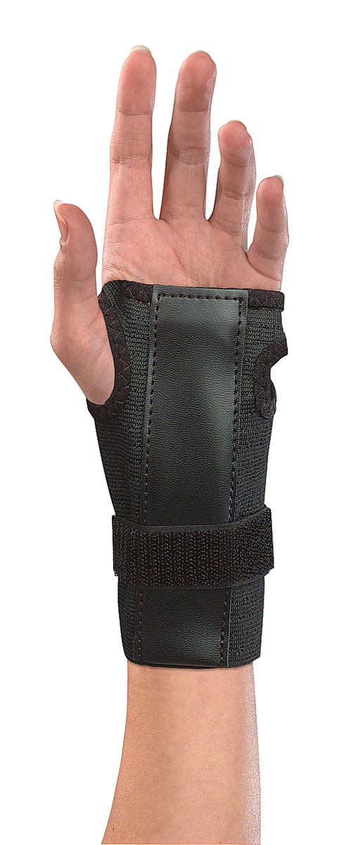 Mueller Reversible Wrist Brace with Splint OSFM - Black