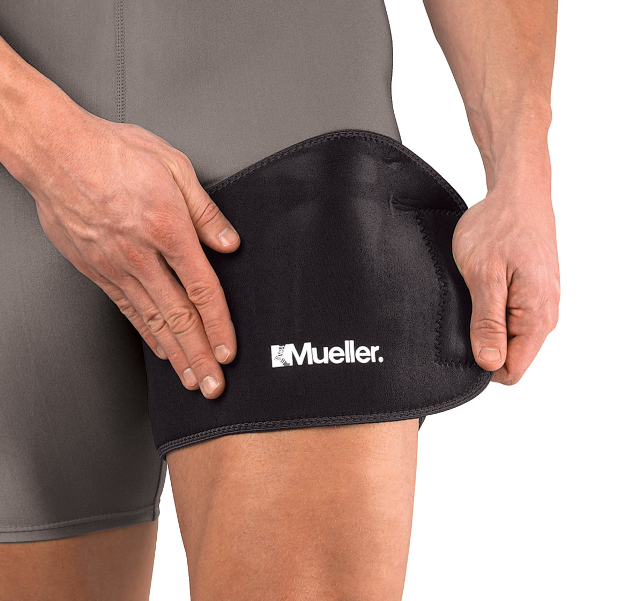 Mueller Neoprene Adjustable Thigh Support - OSFM