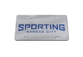 Wincraft MLS Sporting Kansas City SKC Wordmark Acrylic License Plate