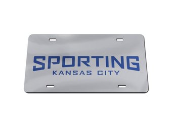 Wincraft MLS Sporting Kansas City SKC Wordmark Acrylic License Plate