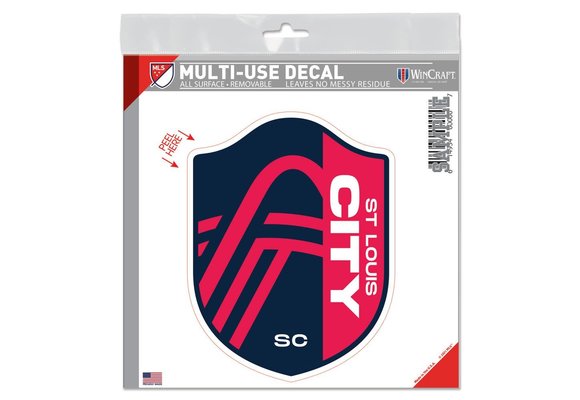 WinCraft Saint Louis SC Logo All Surface 6 x 6 Decal