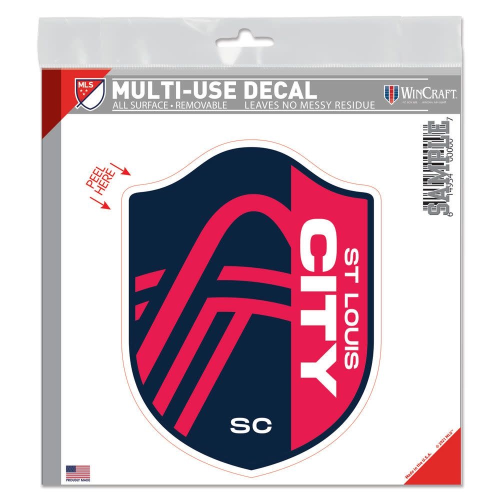 WinCraft Saint Louis SC Logo All Surface 6 x 6 Decal