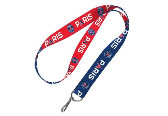 Wincraft Paris Saint Germain PSG Lanyard w/ Detachable buckle - Red / Blue