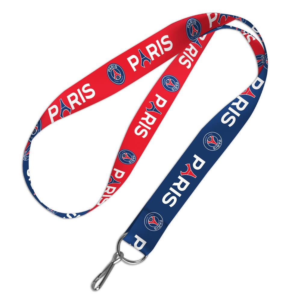 Wincraft Paris Saint Germain PSG Lanyard w/ Detachable buckle - Red / Blue