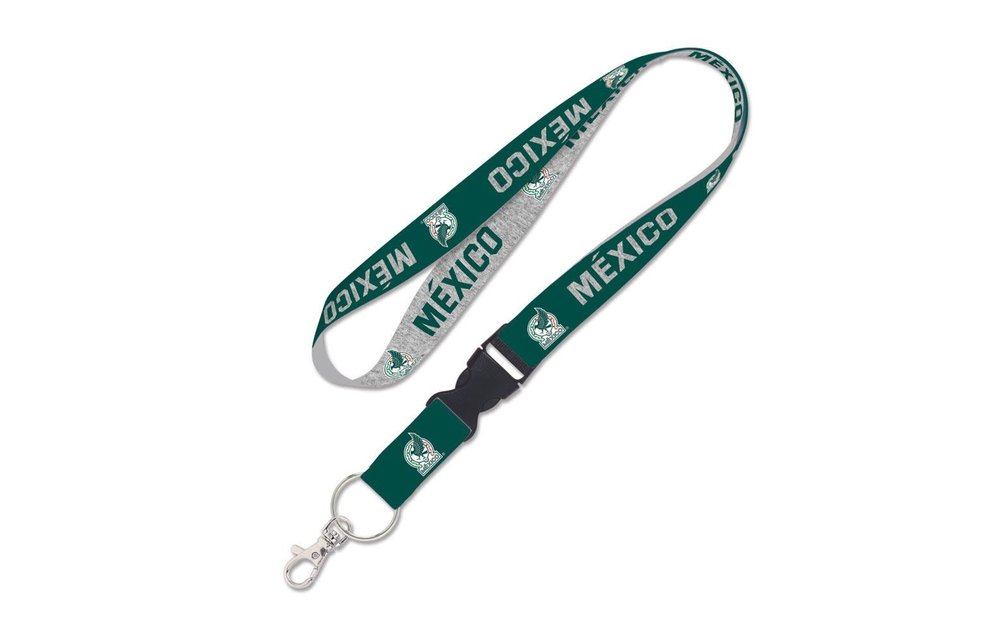 Wincraft Mexico National Soccer 22 Lanyard w/ Detachable buckle