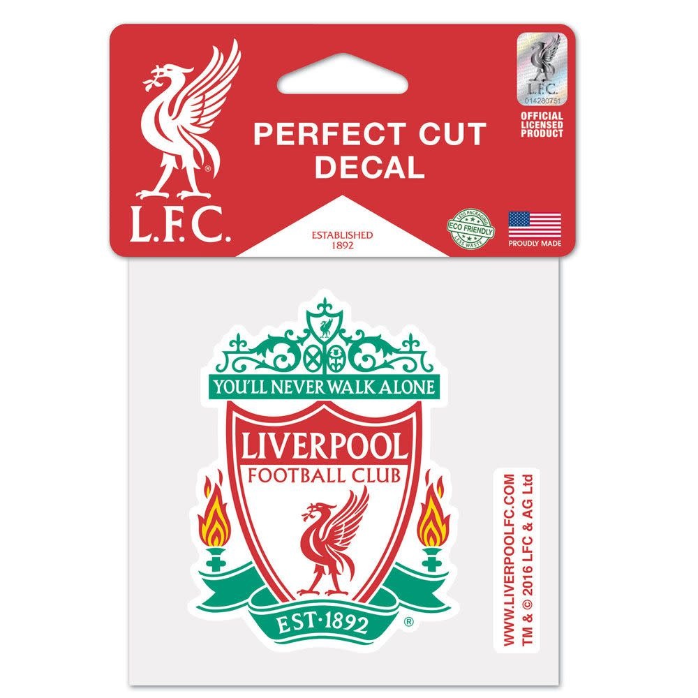 WinCraft Liverpool FC  4'x 4' Perfect Cut Decal