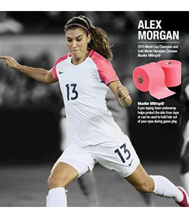 Mueller Mueller Alex Morgan MWrap 2 Pack Sports Care SideKick -  Pop Pink