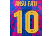 Ansu Fati #10 Barcelona 21/22 Third Nameset