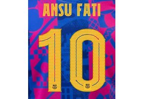 Ansu Fati #10 Barcelona 21/22 Third Nameset