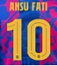 Uni-Sport Ansu Fati #10 Barcelona 21/22 Third Nameset