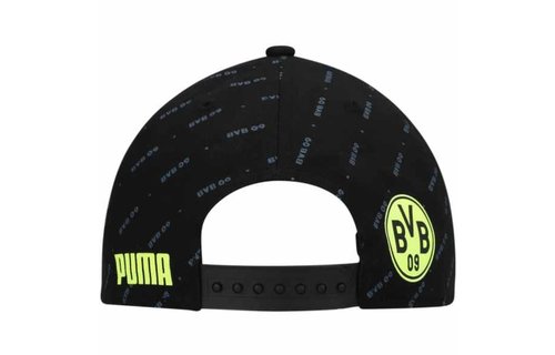 Puma 2022 BVB Borussia Dortmund Legacy BB Hat Cap - Black/Yellow