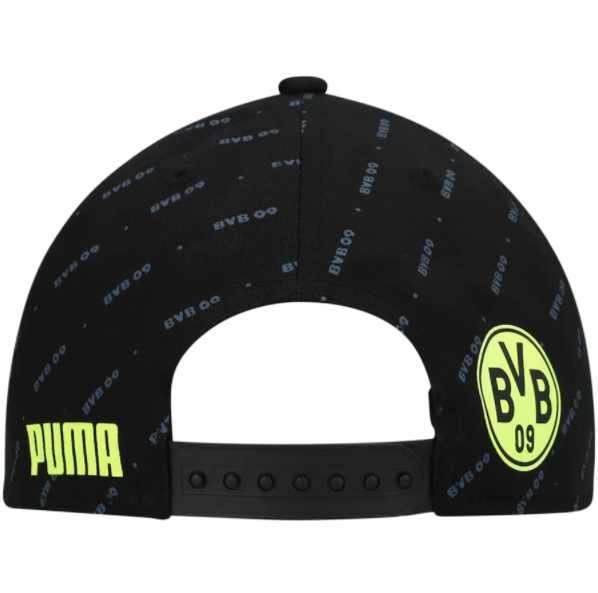 Puma 2022 BVB Borussia Dortmund Legacy BB Hat Cap - Black/Yellow
