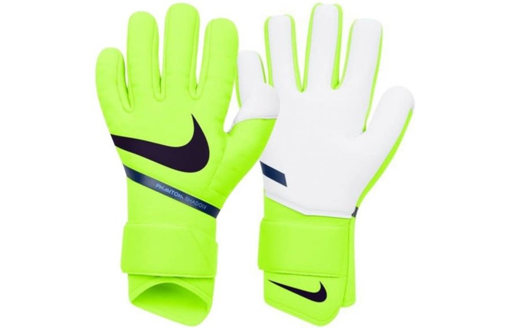 Nike Nike GK Phantom Shadow Goalie Gloves - Lime Green / Black / Blue -  Soccerium