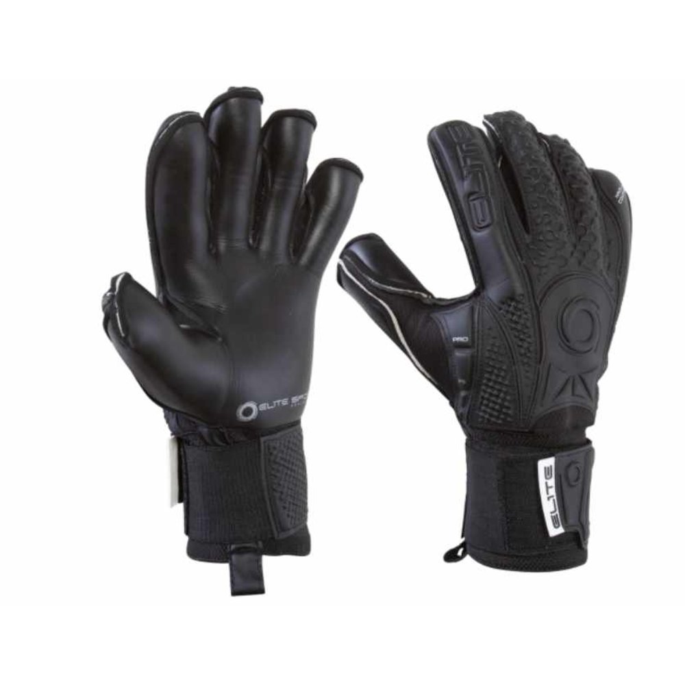 Elite sport black solo goalkeeper best sale gloves