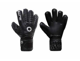 Elite Sports Warrior Black Jr Youth Goalkeeper Gloves