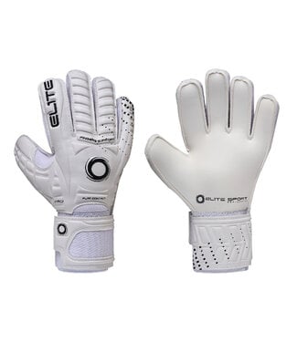Elite Sports GK Elite Sports Warrior White Jr Youth Goalkeeper Gloves