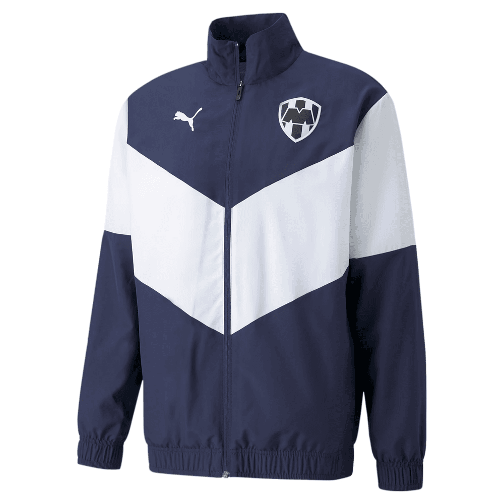 Puma Monterrey 2022 Prematch Jacket - Navy Blue / White