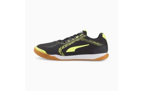 Puma Pressing II Indoor Shoes -Black / Yellow Alert / White