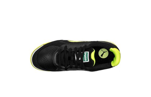 Puma Ibero II Indoor Shoes -Black / Yellow Alert / White