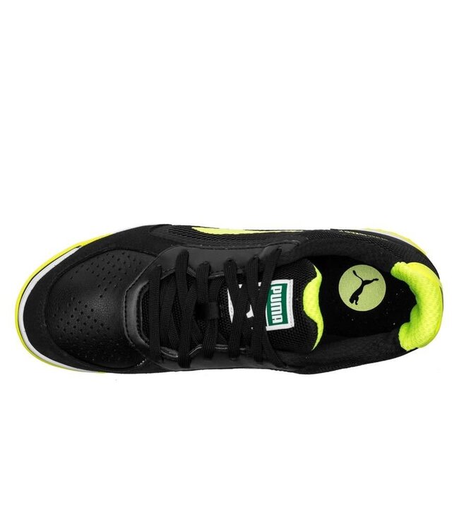 Puma Puma Ibero II Indoor Shoes -Black / Yellow Alert / White