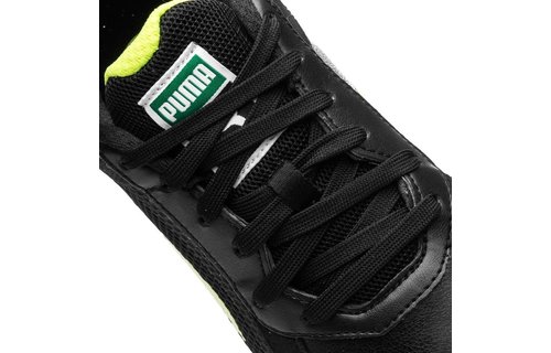 Puma Ibero II Indoor Shoes -Black / Yellow Alert / White