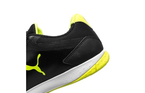 Puma Ibero II Indoor Shoes -Black / Yellow Alert / White