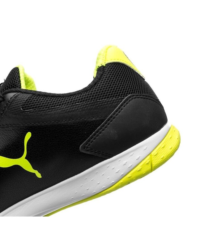 Puma Puma Ibero II Indoor Shoes -Black / Yellow Alert / White