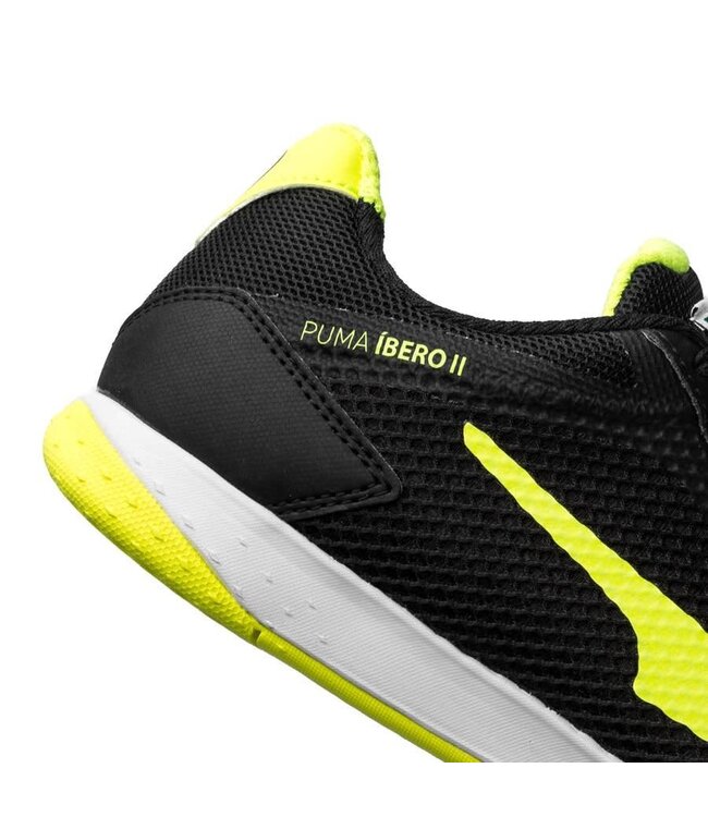Puma Puma Ibero II Indoor Shoes -Black / Yellow Alert / White