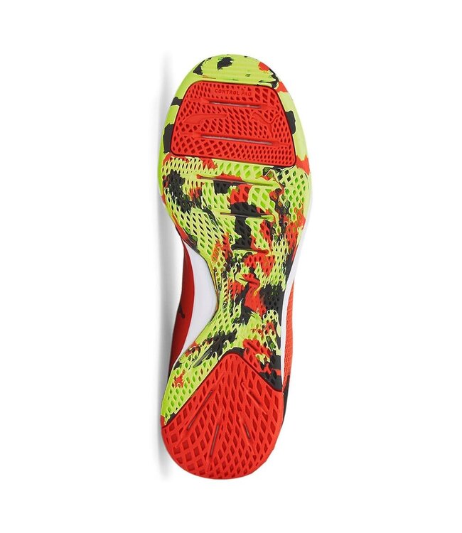 Puma Puma Ibero II Indoor Shoes -Chery Tomato / Black / Fizzy Light