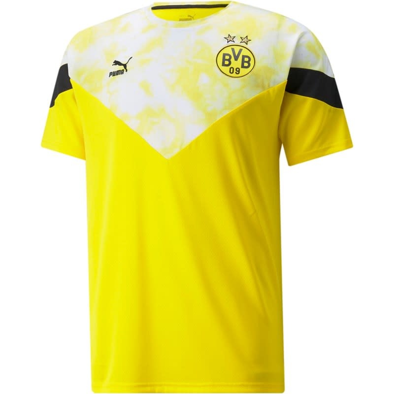 Puma BVB Borussia Dortmund 2022 Iconic MCS Shirt - Yellow / White /Black