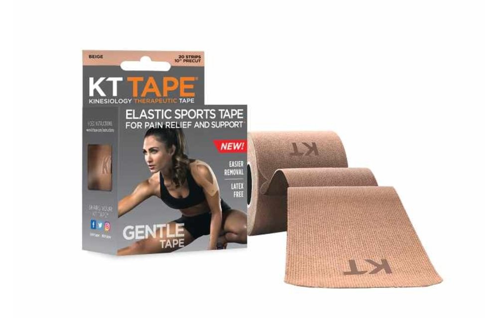 KT Tape Gentle 20 Strip 10" Precut SG - Beige