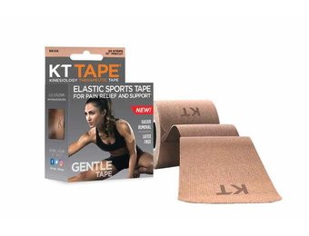 KT Tape Gentle 20 Strip 10" Precut SG - Beige