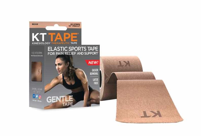 KT Tape Gentle 20 Strip 10" Precut SG - Beige