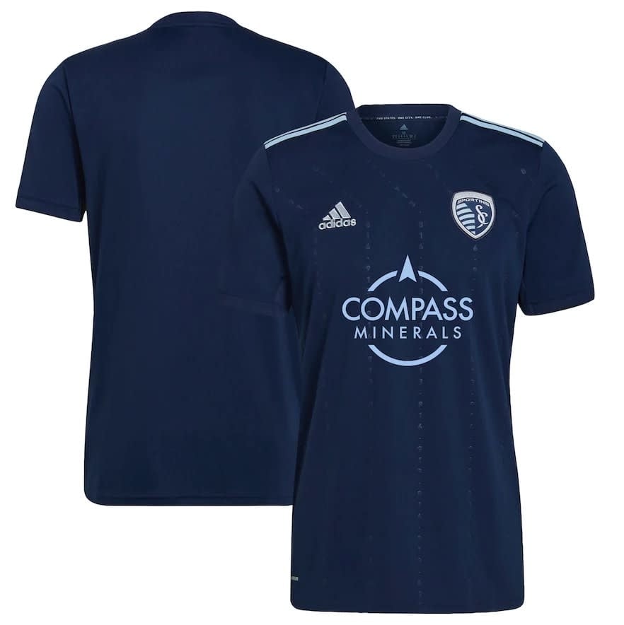 adidas MLS Sporting Kansas City SKC 2022 Away Jersey