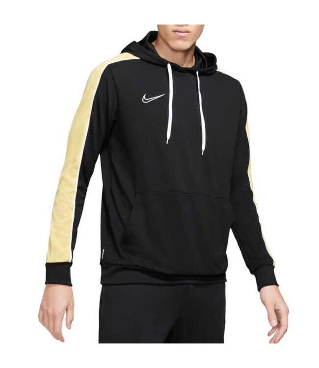 Nike Nike Dri-FIT Academy Soccer Hoodie - Black / Saturn Gold