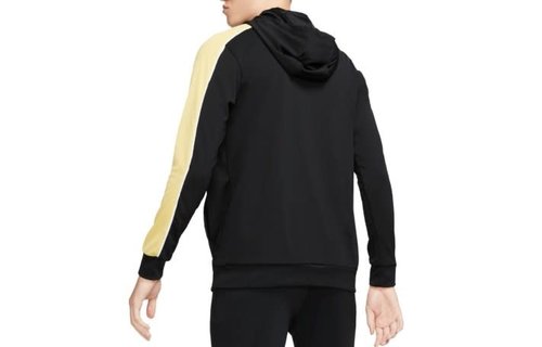 Nike Dri-FIT Academy Soccer Hoodie - Black / Saturn Gold