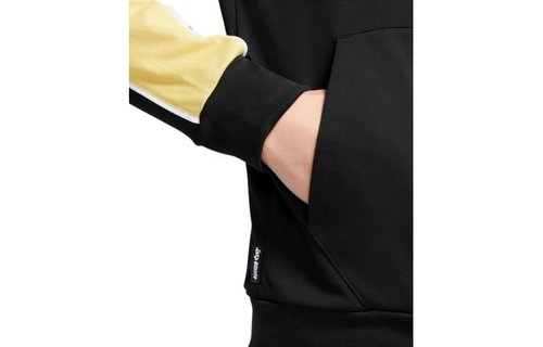 Nike Dri-FIT Academy Soccer Hoodie - Black / Saturn Gold