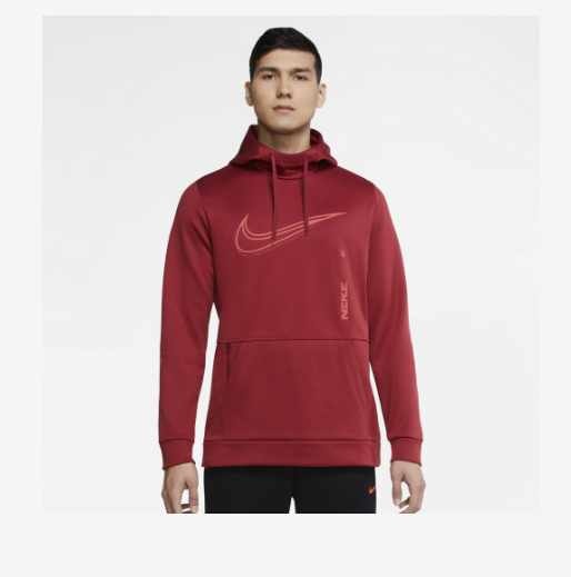 Nike 6MO GFX Pullover Hoodie - Pomegranate