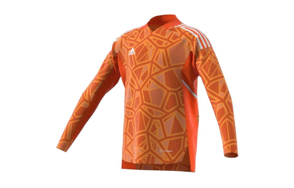 Adidas Condivo 22 Goalkeeper Long Sleeve Jersey - Orange, S